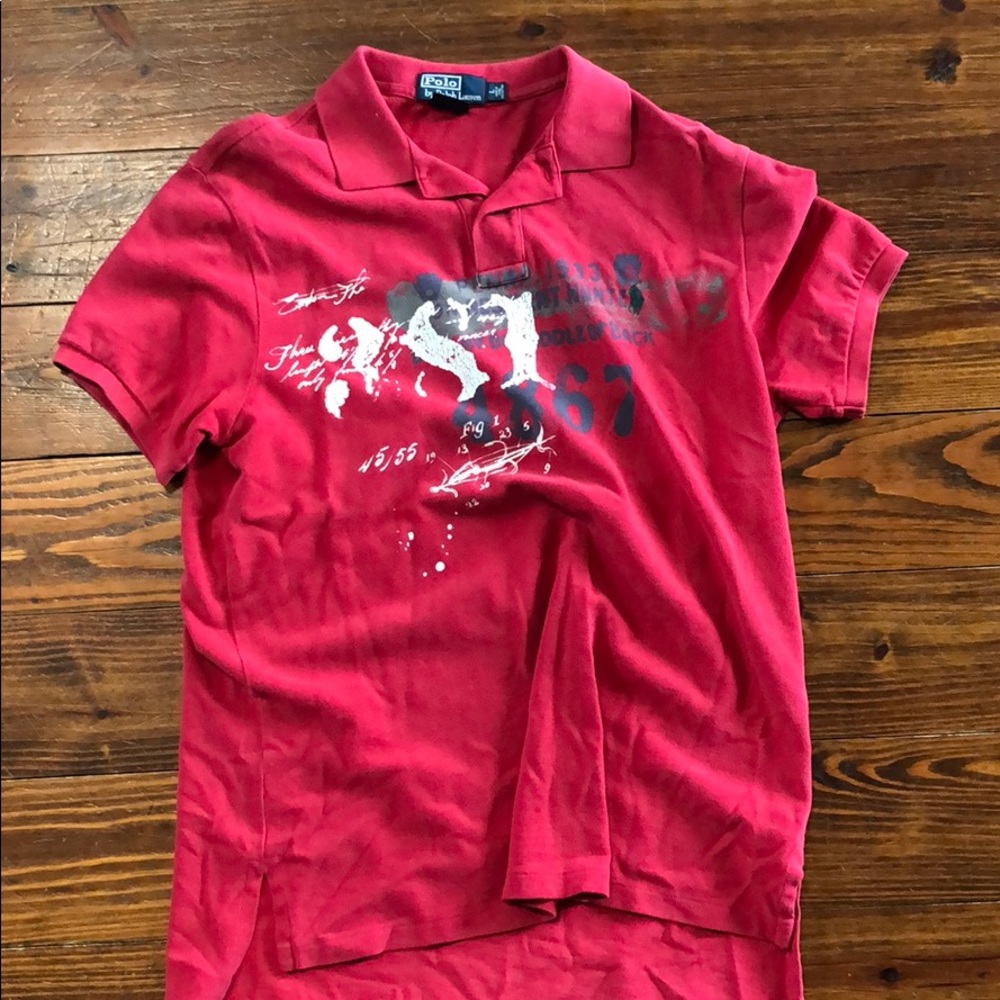 Ralph Lauren Polo Mens Polo Shirt L